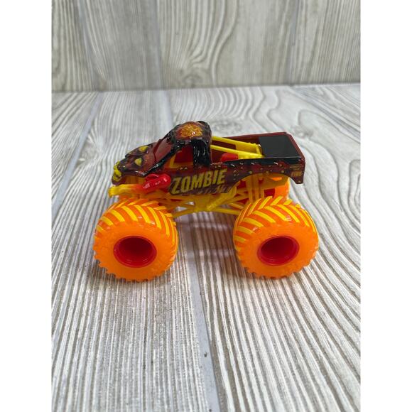 Monster Jam Hot Wheels Lot of 2 Zombie Fire and Ice Rodger Dodger Diecast Loose - Picture 5 of 8